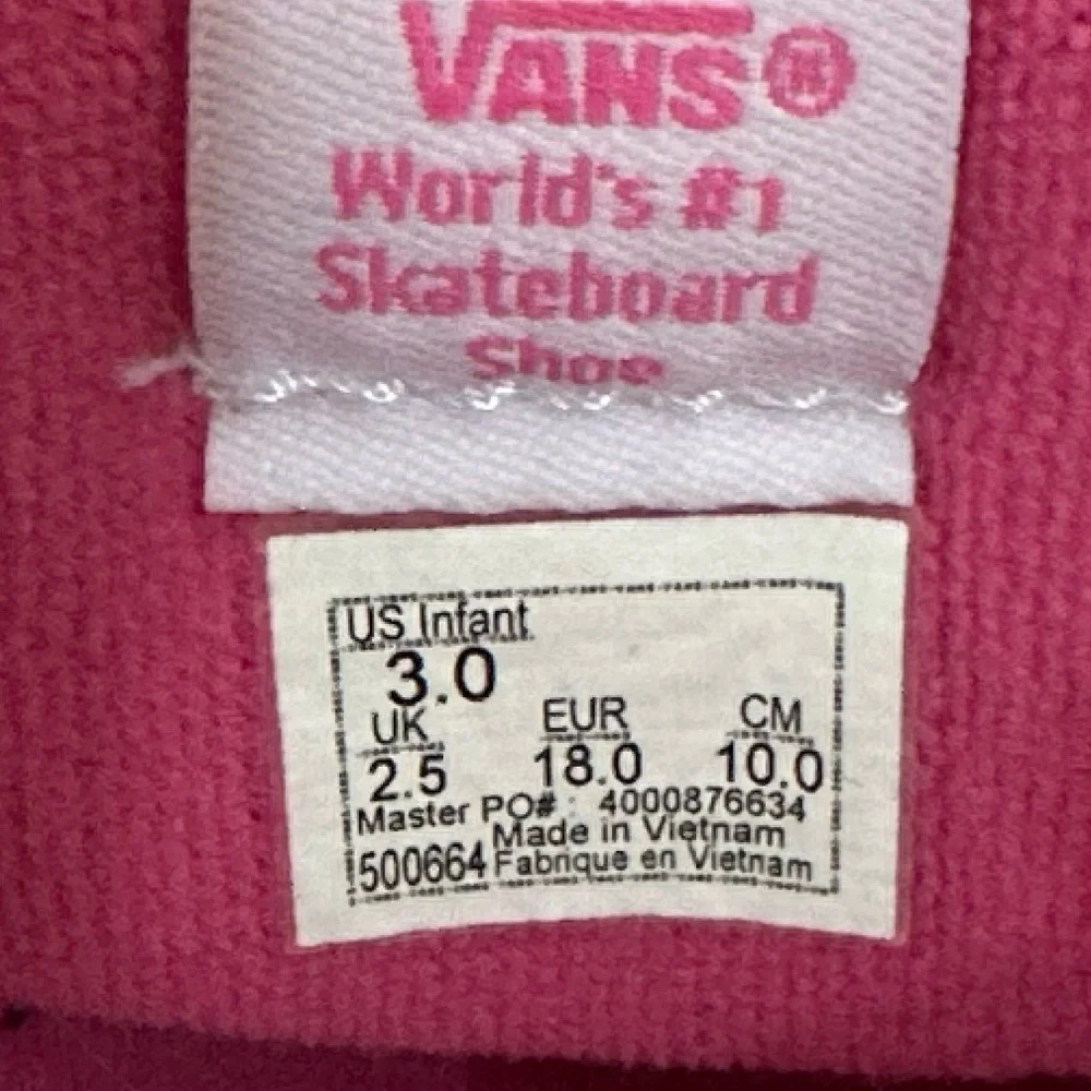 Vans Infant Baby Girl Unicorn Silver Glitter SK8-Hi Crib Sneakers Shoes Size 3